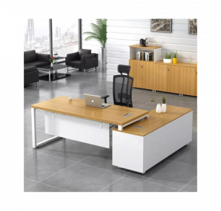 ALX ZX 1035 | L shape executive desk Metal Leg